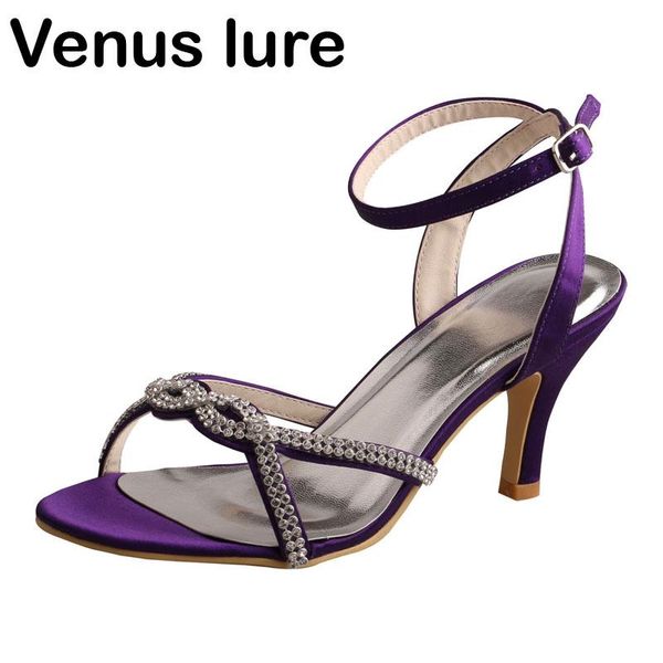 

fancy sandals for women heels purple satin dressy ladies, Black