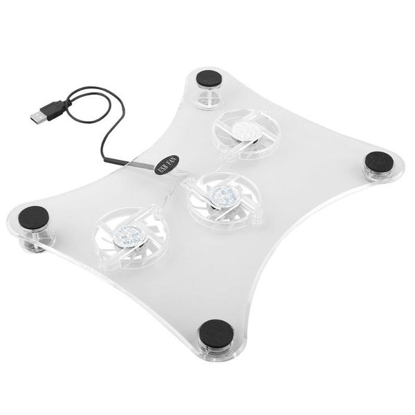 

lapcooling pads usb notebook cooler pad heatsink 3 fan cool for computer pc