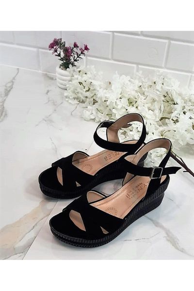 

sandals women's black high-heeled