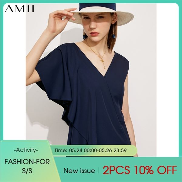 

minimalism summer temperament women's dress fashion vneck butterfly sleeve slim fit party 12180042 210527, Black;gray