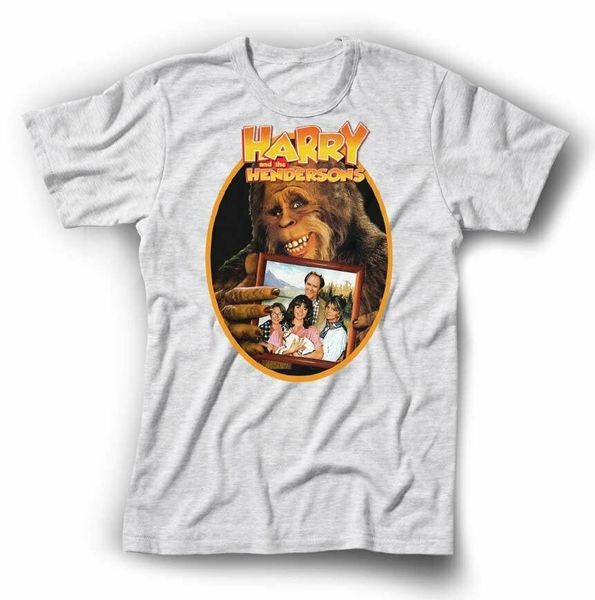 

harry and the hendersons t-shirt bigfoot family shirt movie tee funny gift idea, White;black