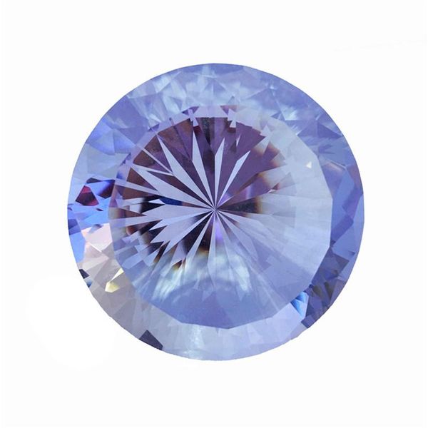

chandelier crystal noble lilac 80mm 1pcs glass diamond paperweight children 's toys fish tank gem home furnishings