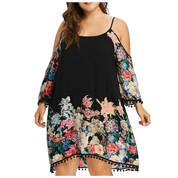 

casual dresses fashion women black dress summer short sleeve o-neck female street plus size vestidos, Black;gray