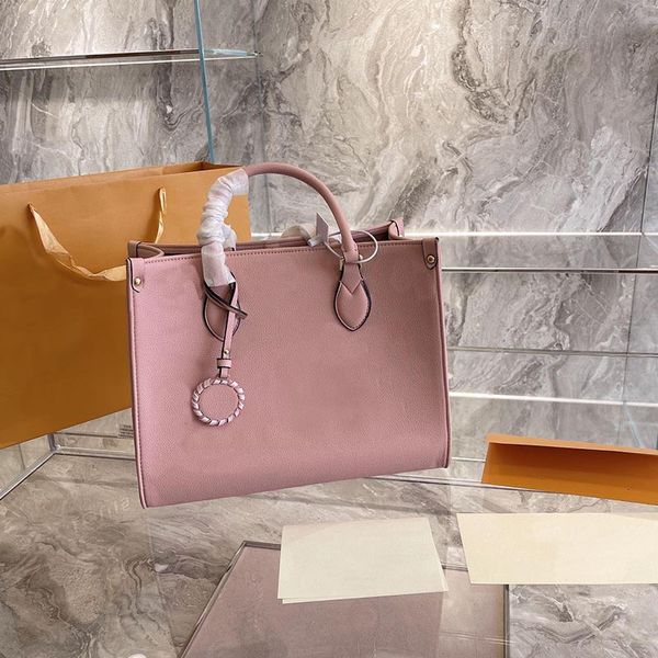 

new handbag luxury retro 3a classic brand 35cm shopping bag leather large capacity handbag lady shoulder bag