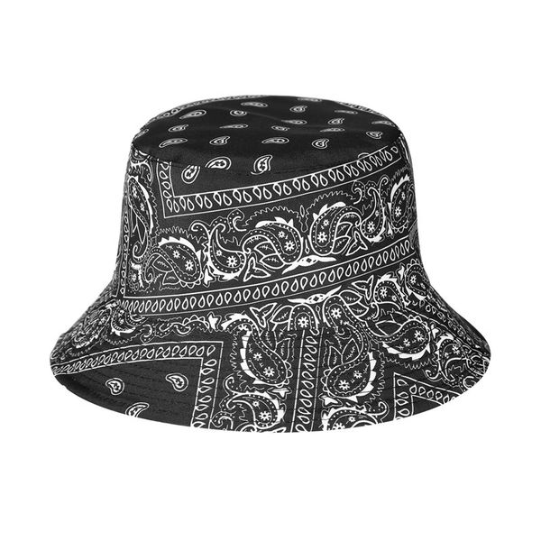 

fashion tie dyed fisherman's hat men and women wear cotton basin cap on both sides, outdoor sunscreen cap
