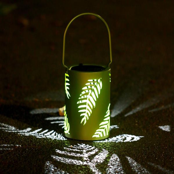 

solar lamps style lawn lamp outdoor waterproof garden light hollow leaf iron lante floor decoration