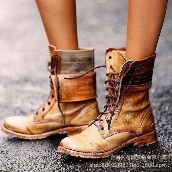 

boots women's 19 autumn winter european and american fashion round head low heel 35-43 in stock sandals, Black