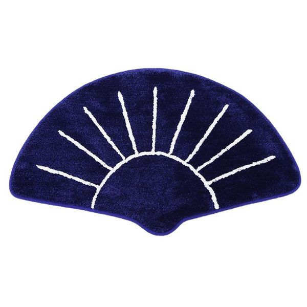 

carpets kitchen and bedroom absorbent carpet floor mats family bathroom simple fan-shaped ins