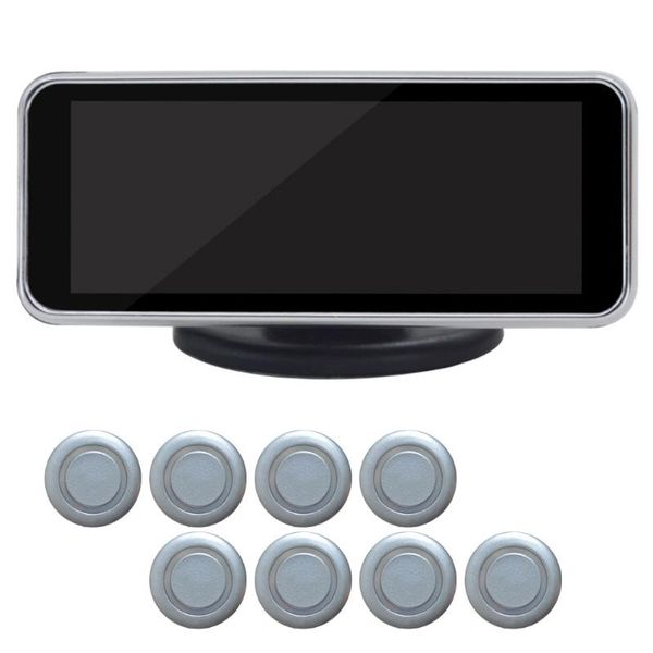 

car rear view cameras& parking sensors universal alarm lcd digital reversing radar with probe sensor kit dual core backup safety visual inte