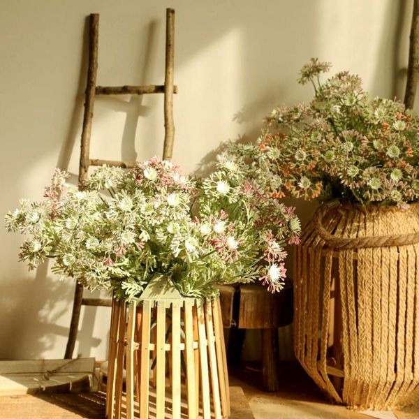 

decorative flowers & wreaths artificial flower small wild chrysanthemum furnishings living room arrangement table decoration