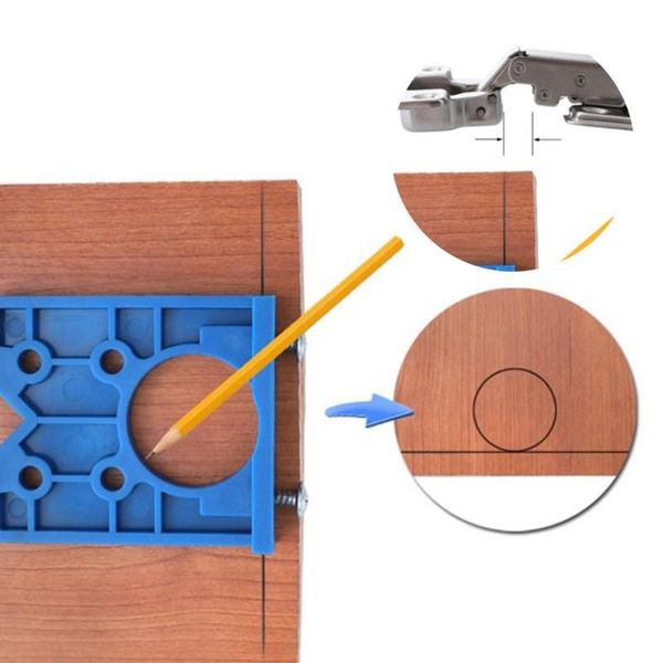 

professional drill bits 35mm locator diy hinge drilling jig door tool saw mounting cabinet accessories hole opener concealed guide accurate