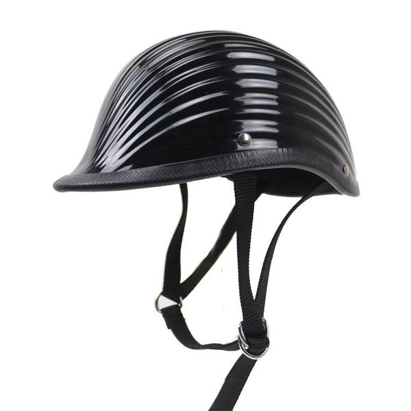 

motorcycle helmets brand japan&co fiberglass shell motorbike casco half helmet vintage moto scooter spiral pattern