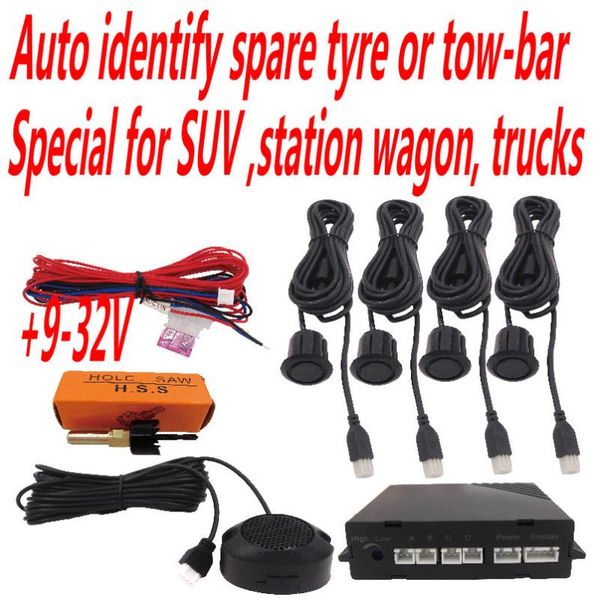 

car rear view cameras& parking sensors suv ,station wagon,pickup trucks sensor with learning function for vehicle spare tire , tow bar or bi