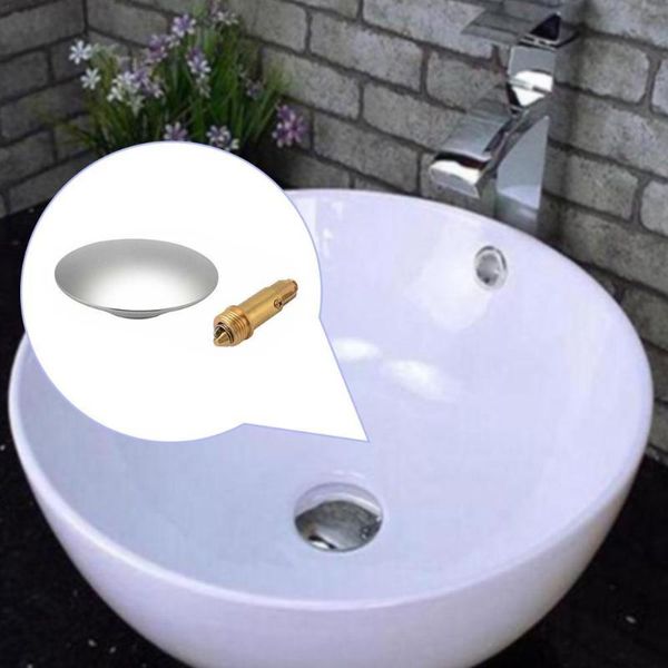 

easy up basin waste bathroom drain sink bath clack plug accessories push click button bolt m8j8 accessory set