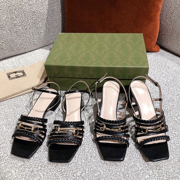 

summer women sandals slide fashion wide flat beach slipper sandal flip flop real leaether sandals with heels popular slippers shoes, Black