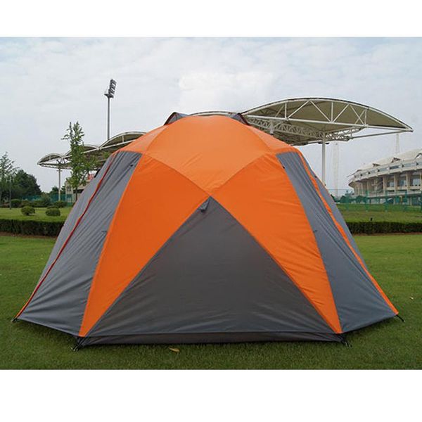 

outdoor 8-10 person party&camping tent beach hiking double-layer weatherproof large space camping for family est tents and shelters