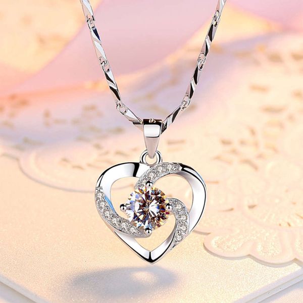 

necklaces sell well, heart-shaped gifts, pendants for women, Black