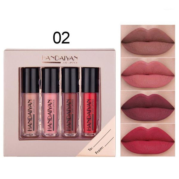

lip gloss makeup matte lipstick long lasting waterproof liquid1