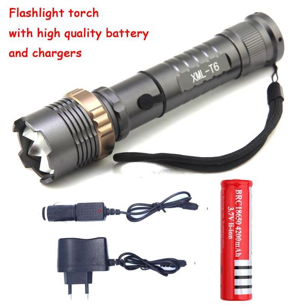 

other led lighting 3800lm xm-l t6 5 modes tactical torch waterproof lamp hunting camping flash light lantern for or 18650
