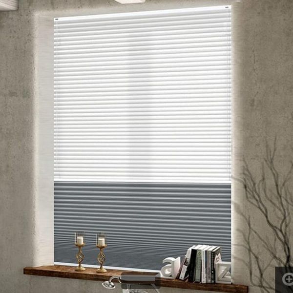 

daynight dual cellular shades honeycomb blinds window pleated curtains (down bottom up) smart double chains mechanism curtain & drapes