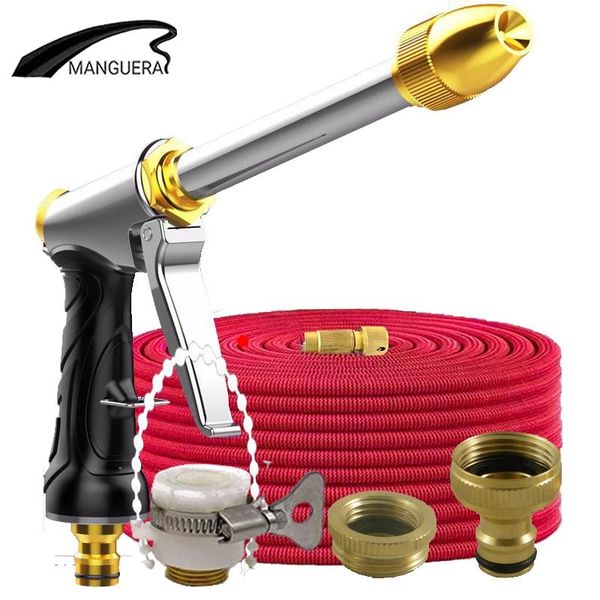 

watering equipments high-quality suit ensemble de tuyaux d'arrosage jardin avec injecteur d'eau extensible, tuyau haute pression,
