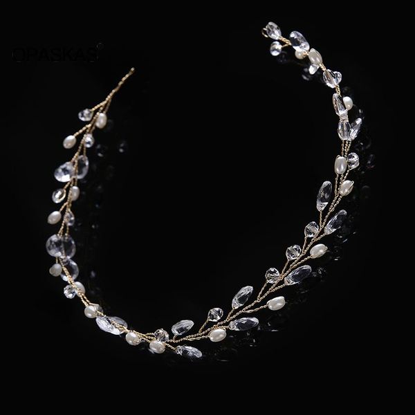 

hair clips & barrettes fashion women tiara comb crystal bouquet bridal wedding party accessories et, Golden;silver