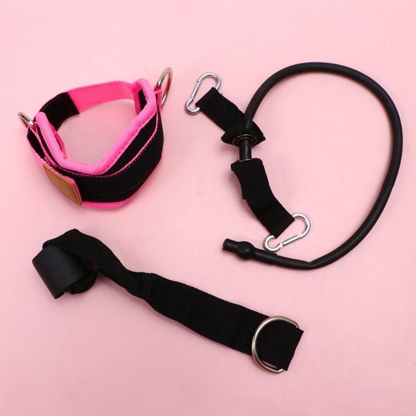 

set sports binding leg buckle fitness training equipment foot rings portal frame hip strength trainer ankle tension rope ( resistance bands