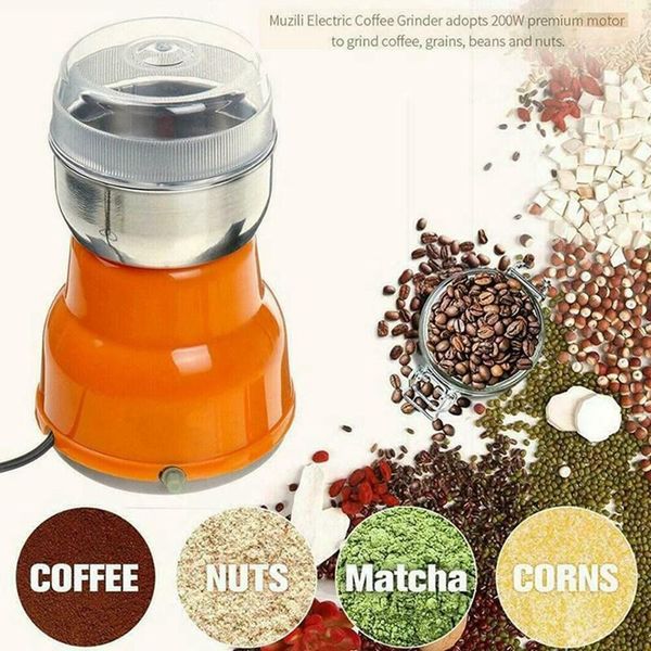 

manual coffee grinders 220v electric beans grinder kitchen cereals nuts spices milling grinding household coffeeware machine