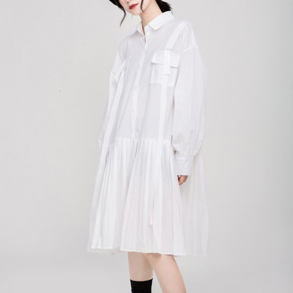 

Msxu female autumn mid-length collar long sleeves dress, Black;gray