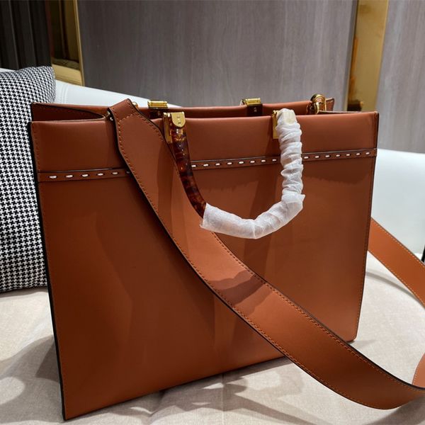 

brand luxury woman shopping bag snake skin logo tote fashion ootd shoulder loui bags serial number date code withf 30*35cm