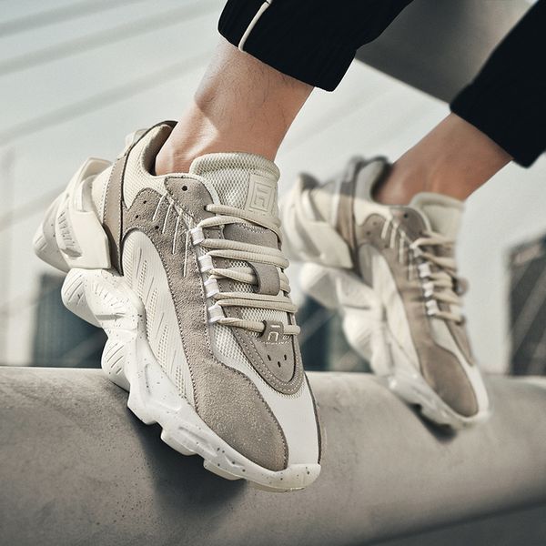 

2021 autumn coconut men's breathable mh casual fashion sports trend dad sho, Black