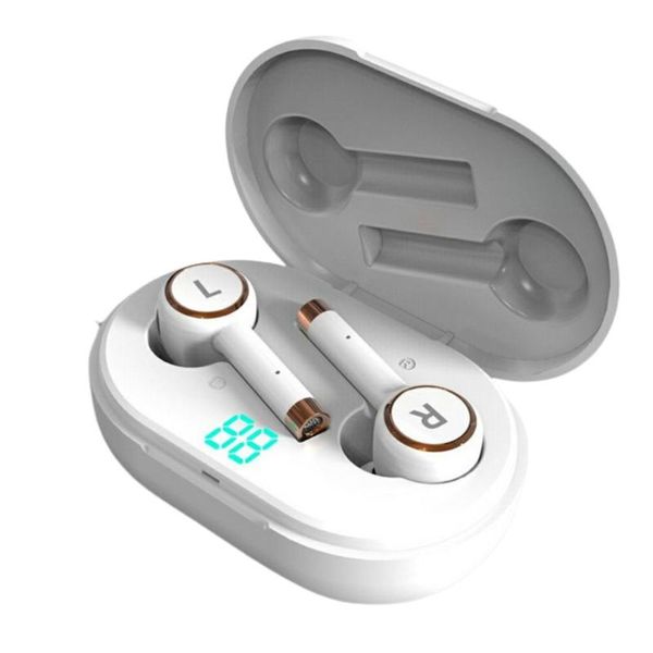 

headphones & earphones stereo true wireless tws bluetooth-compatible sport bass handshd call earbuds with mic for all phones