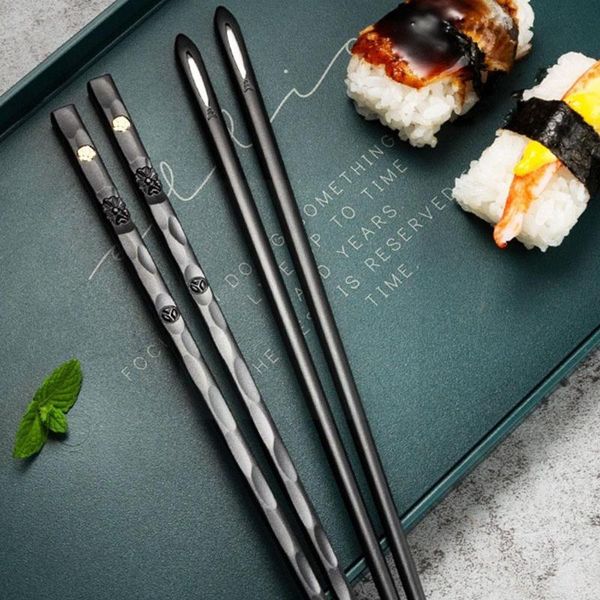 

chopsticks steel alloy china metal rod round gift pack handmade p2d3