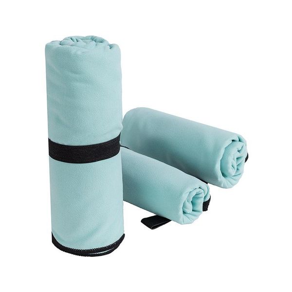 

towel 3pcs/set super absorbent microfiber sports solid color quick-dry blanket outdoors swimming fitness beach hiking travel