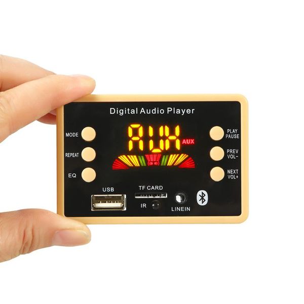 

& mp4 players wireless bluetooth 5.0 mp3 decoder board module 5v 12v ac6926 chipset fm radio flac wma wav for car kit