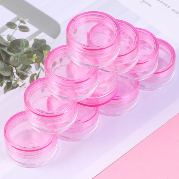 

storage bottles & jars 20 pcs 5g round cream box bottle cosmetic separated empty travel and 4 swab )