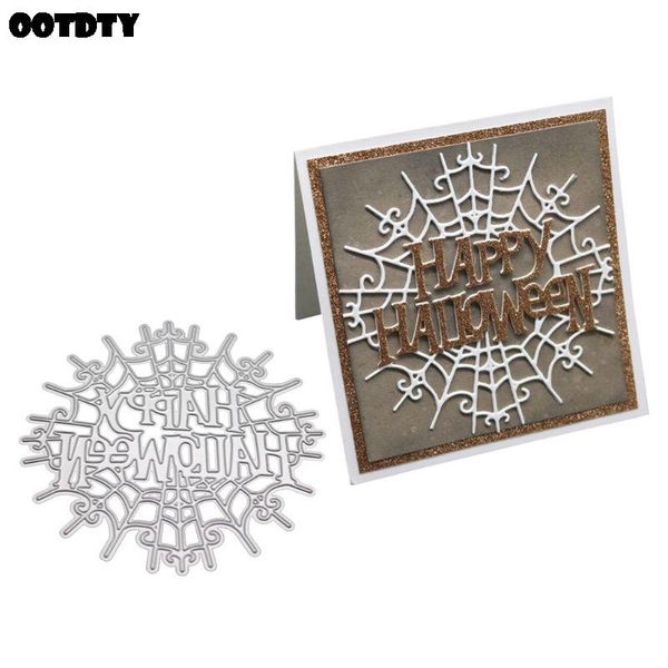 

painting supplies happy halloween metal cutting dies stencil scrapbooking diy stamp paper emboss art card embossing crafts decor