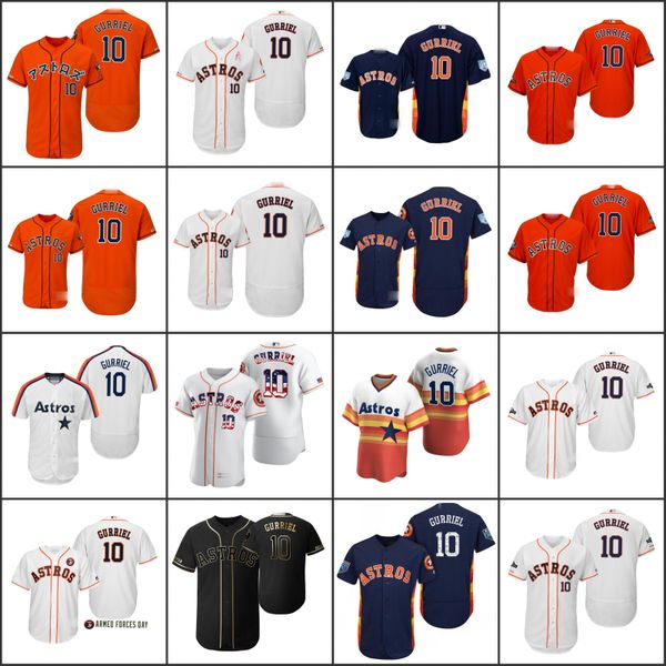 

houston astros men 10 yuli gurriel women youthjersey, Black;red