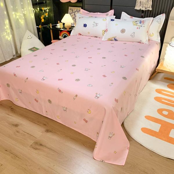 

bedding sets home girl heart cartoon printed sheets set