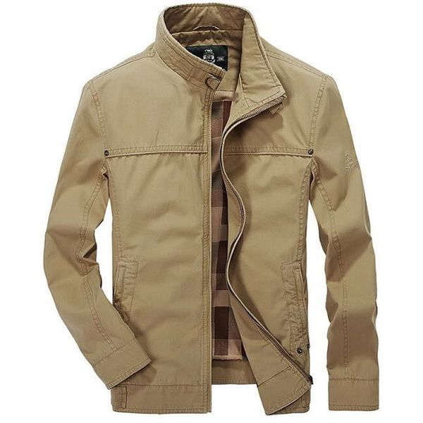

men's jackets men's jacket cotton model explosion high-end bracket neckline zipper pocket, Black;brown