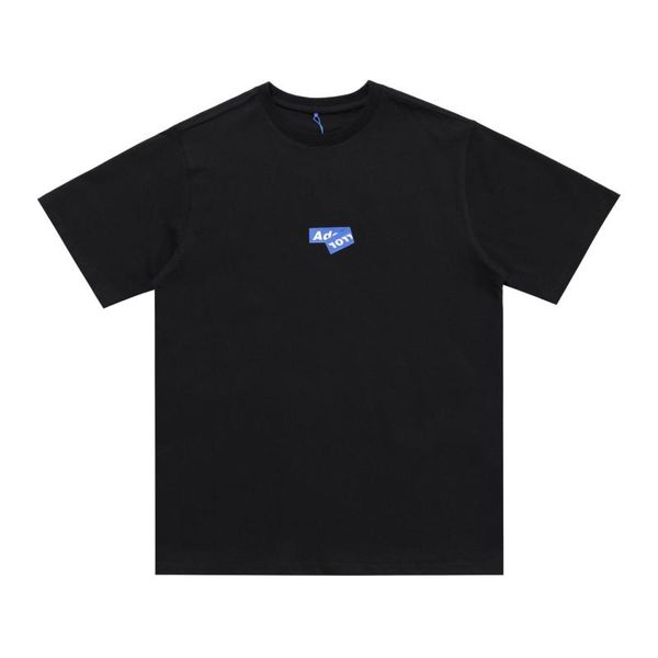 

men's t-shirts simple logo trendy short-sleeved shirt and women's loose casual half sleeves t-shirt, White;black