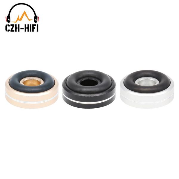

20x8mm speaker isolation stand base cnc machined solid aluminum feet pad cd player subwoofer guitar amp cobinet computer speakers