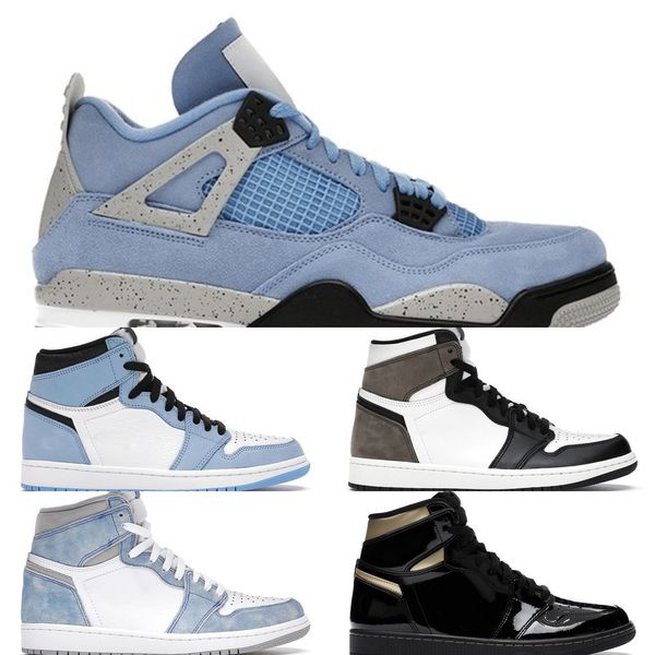 

8gud 2021 4s basketball shoes men women jumpman 1s high og hyper royal silver toe university blue black cat turbo green shadow mens sneakers