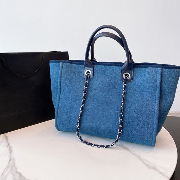 

woven female totes large capacity lady buckets bag travel purse 2021 a variety of style color summer beach bags casual women handbags denim