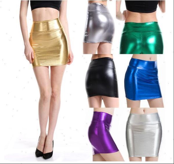 

soft pu womens skirt leather skirts with high waist slim pencil women tight red black blue gray