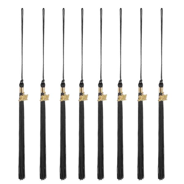 

party hats 8pcs academic graduation tassel 2021 year charm pendant tassels