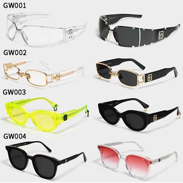 

outdoor eyewear gm gw series sunglasses men's women's sun glasses 2021 vintage decorative designer uv400 square luxury transparent
