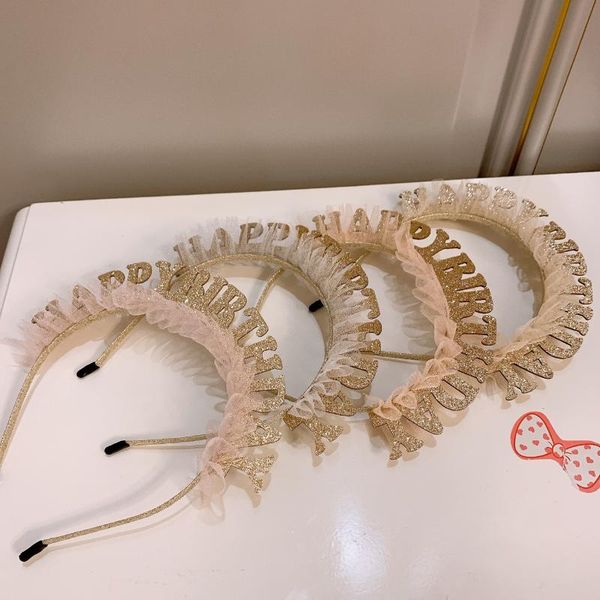

hair accessories children's lovely band birthday party, Slivery;white