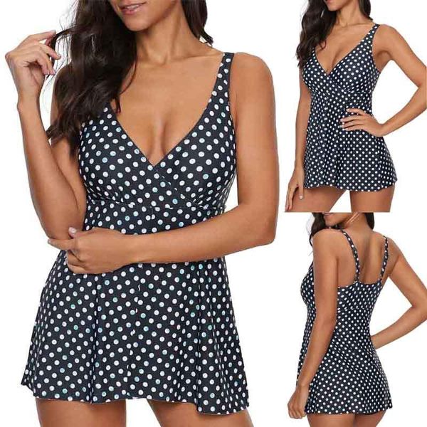 

one-piece suits oversized brazilian women cover up bikini swimwear retro polka dot split swimsuit plus size bathing suit one piece swimming