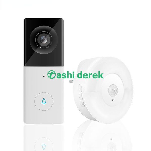 

doorbells wf006a tuya smart home wireless wifi 2.4g doorbell hd monitoring 1080p waterproof outdoor 2 way intercom